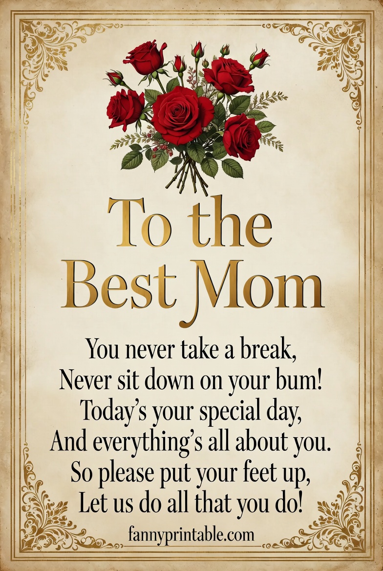 Free Printable Mother's Day Verses - Fanny Printable (2)