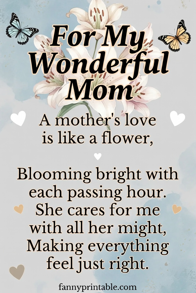 Free Printable Mother's Day Verses - Fanny Printable (4)