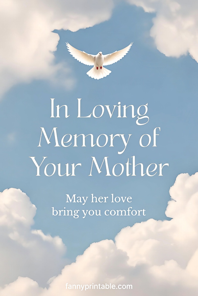 Free Printable Sympathy Card For Loss Of Mother (3)