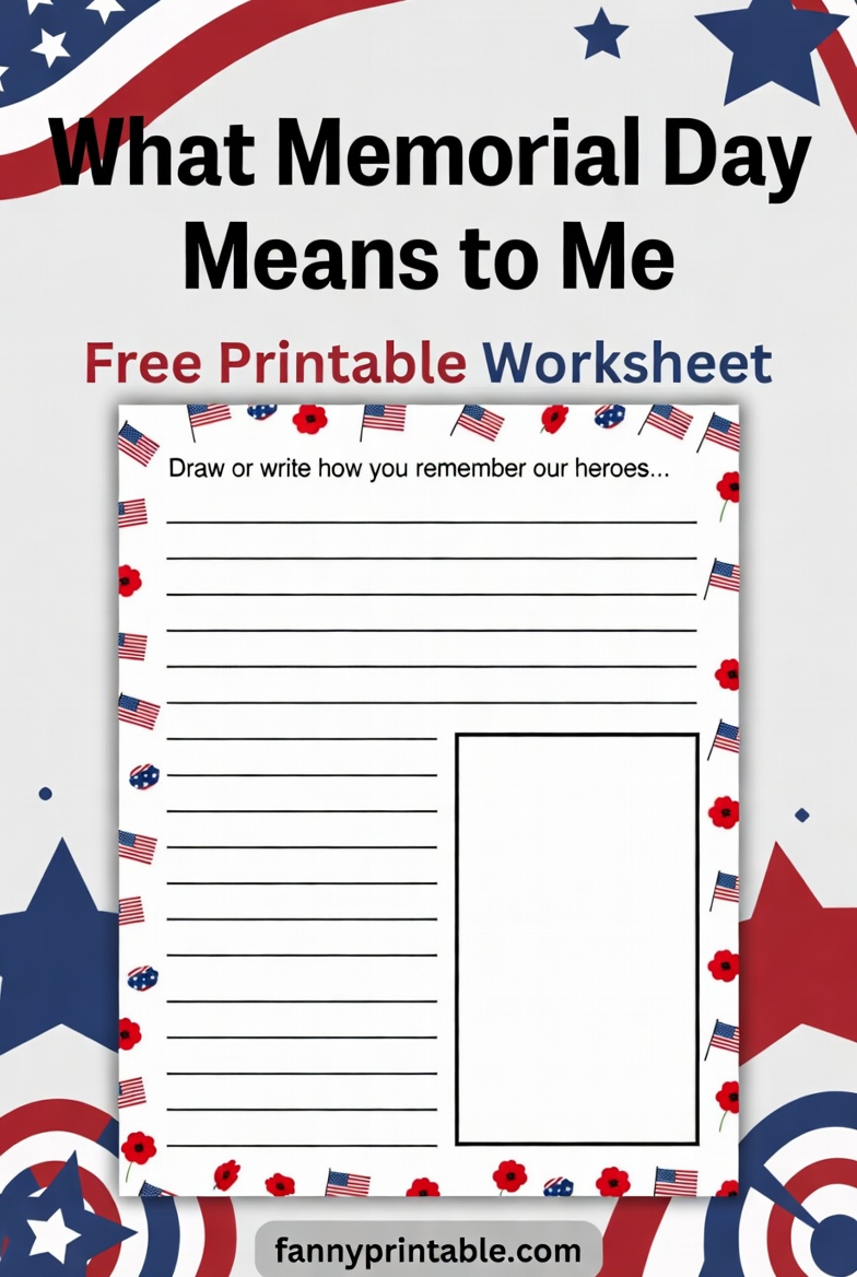 Free Printable Worksheets For Memorial Day - FannyPrintable.Com (2)