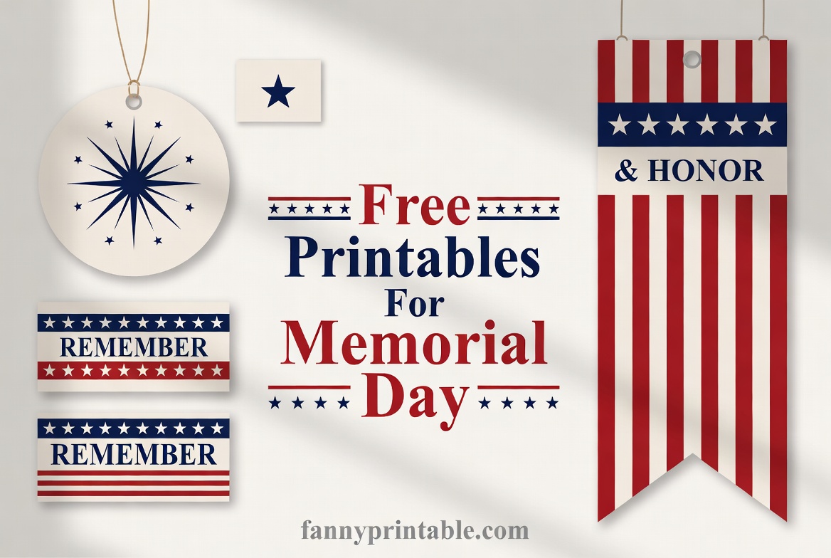 Free Printables For Memorial Day - FannyPrintable.Com (3)