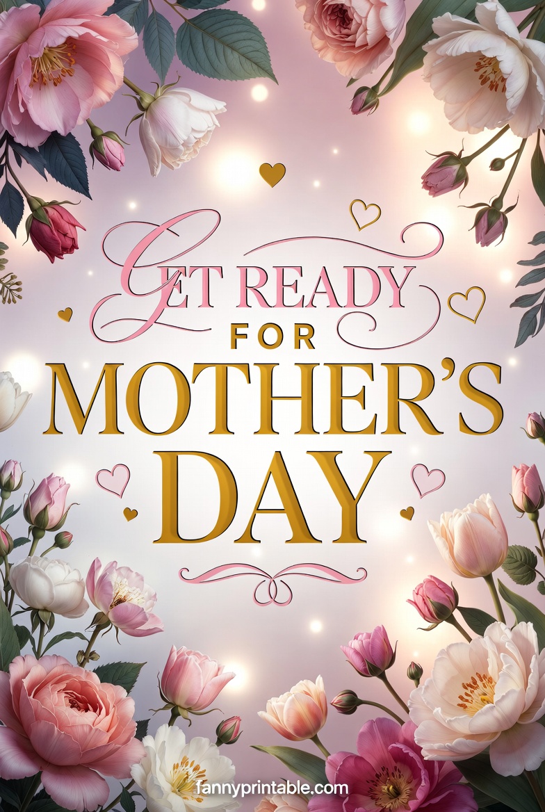 Get Ready For Mother's Day - Fanny Printable (1)