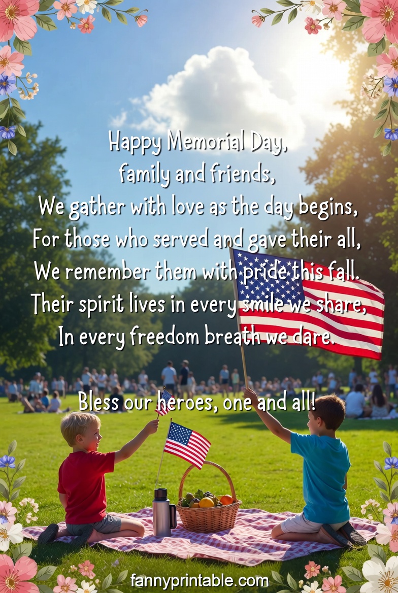 Happy Memorial Day Poems to Share with Family FannyPrintable (2)
