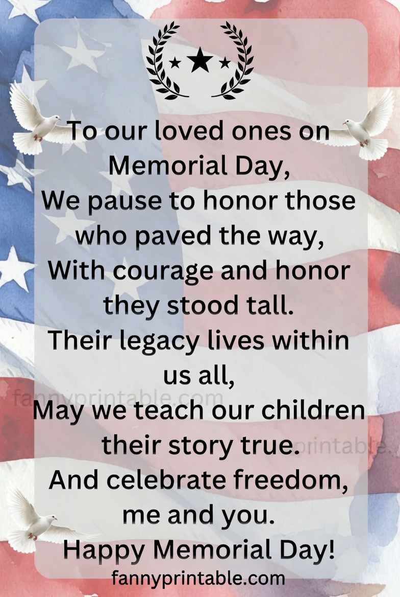 Happy Memorial Day Poems to Share with Family FannyPrintable (3)