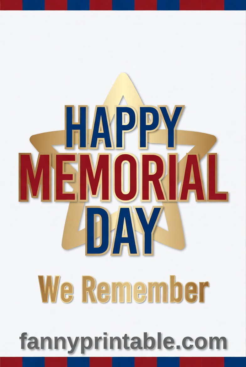 Happy Memorial Day Printable - FannyPrintable.Com (4)