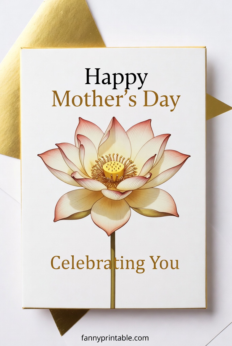 Happy Mother's Day Card Design - Fanny Printable (4)