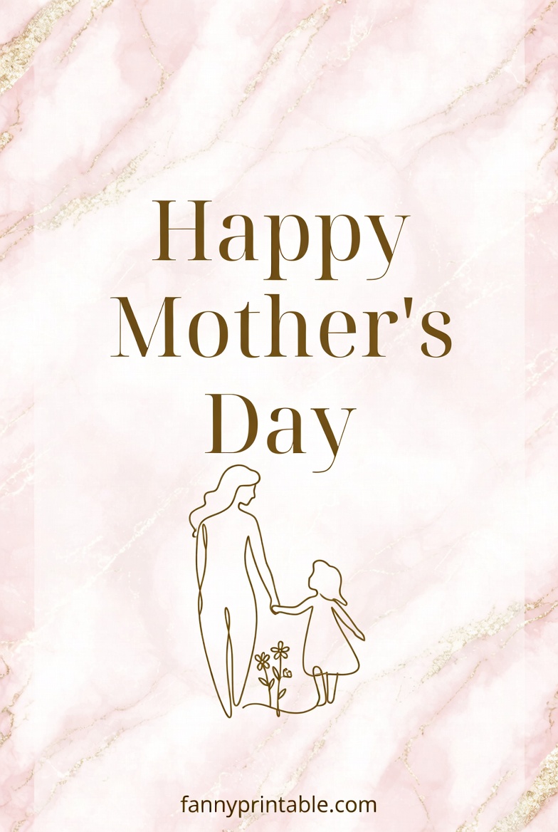 Happy Mother's Day Card - Fanny Printable (3)