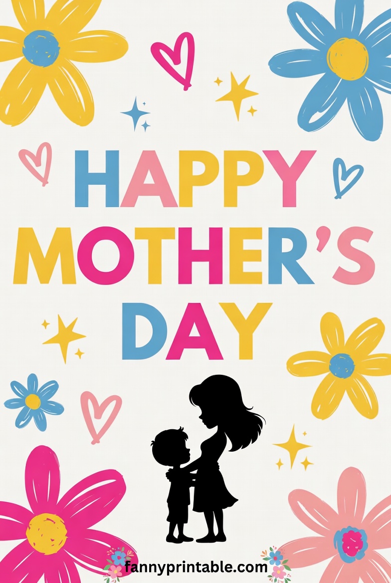 Happy Mother's Day Card Printable - Fanny Printable (3)
