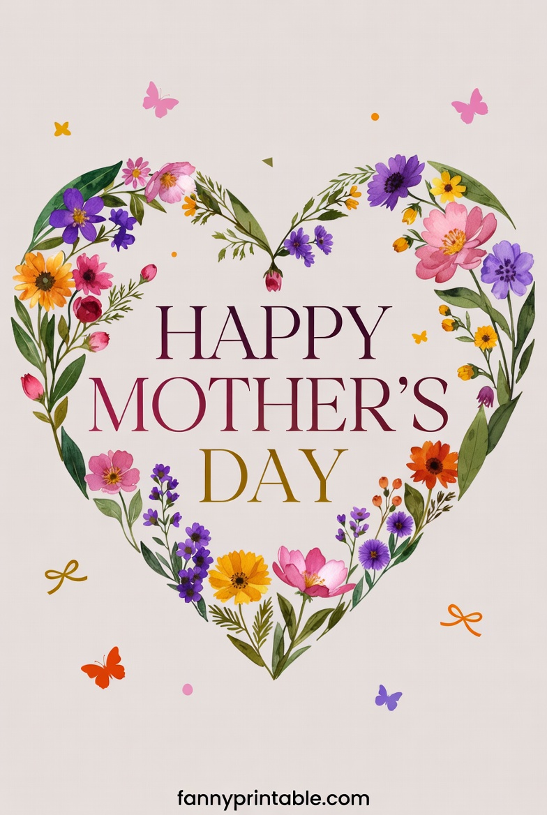 Happy Mother's Day Card Printable - Fanny Printable (4)