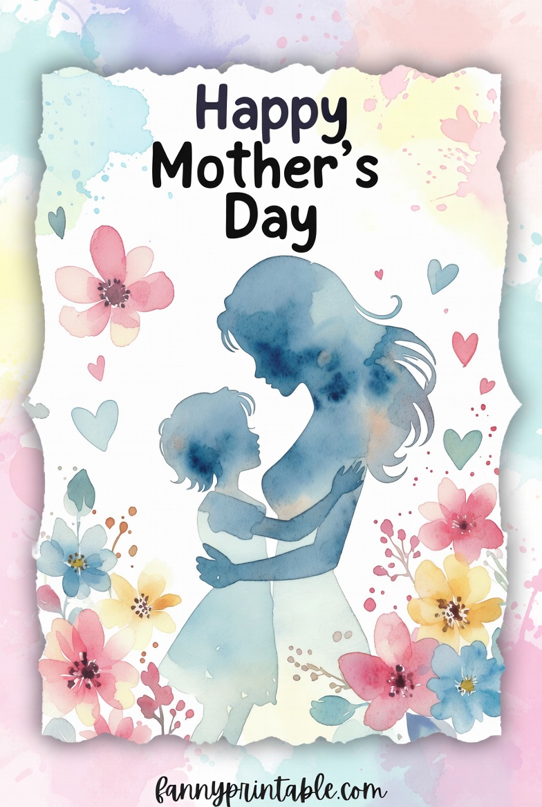 Happy Mother's Day Card Template Printable (4)