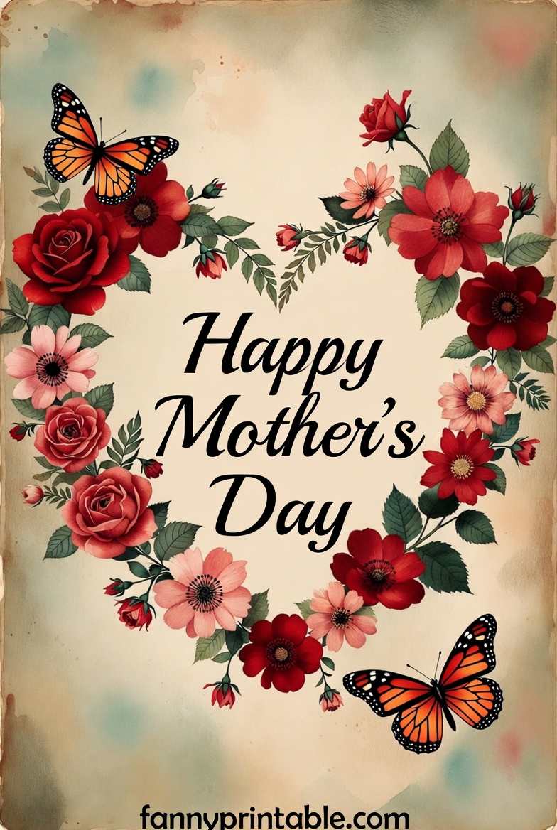Happy Mother's Day - Fanny Printable (2)