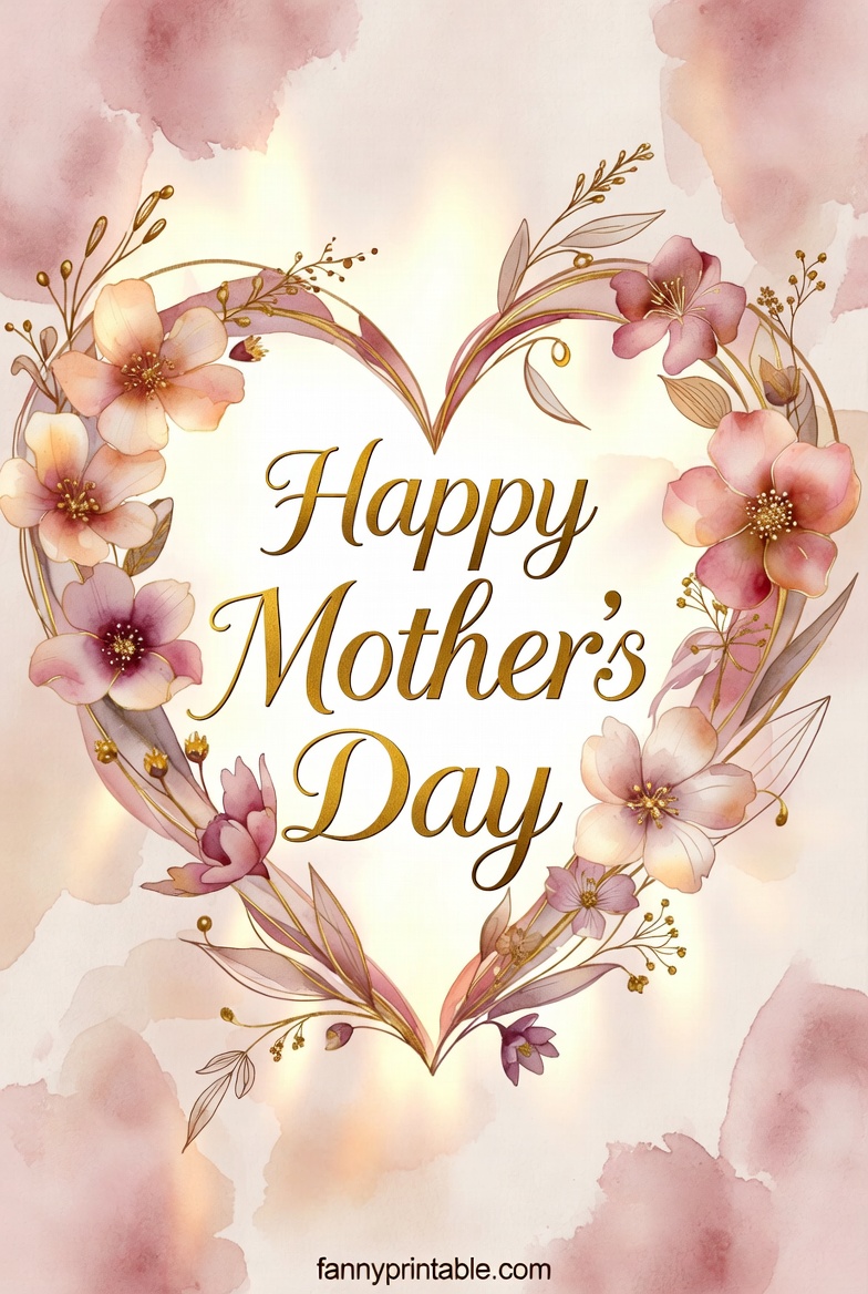 Happy Mother's Day Illustration - Fanny Printable (4)
