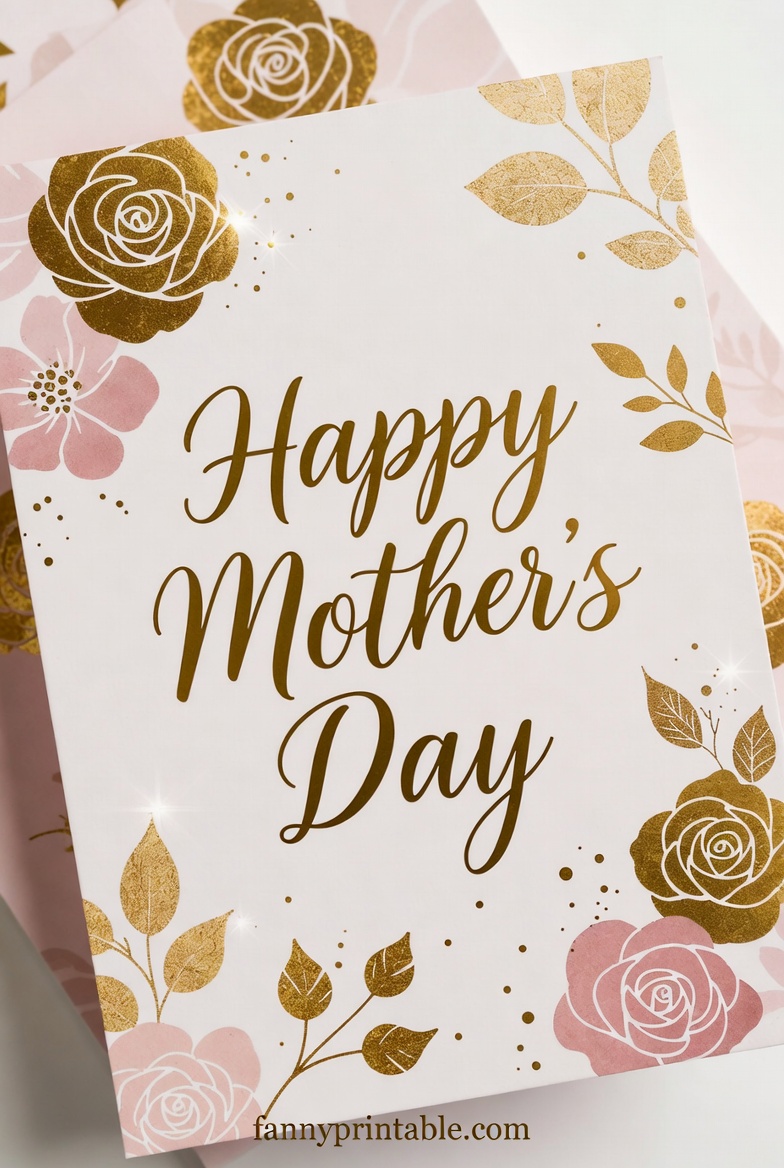 Happy Mother's Day Message - Fanny Printable (1)