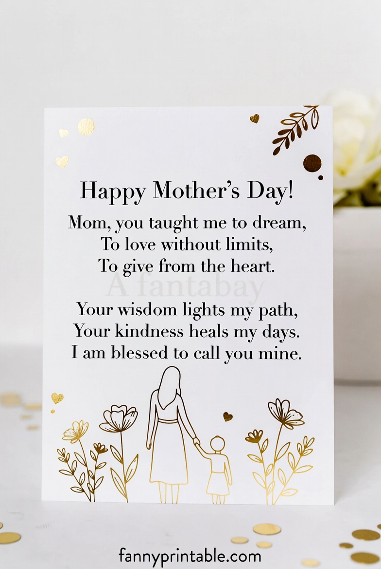 Happy Mother's Day Poem - Fanny Printable (4)