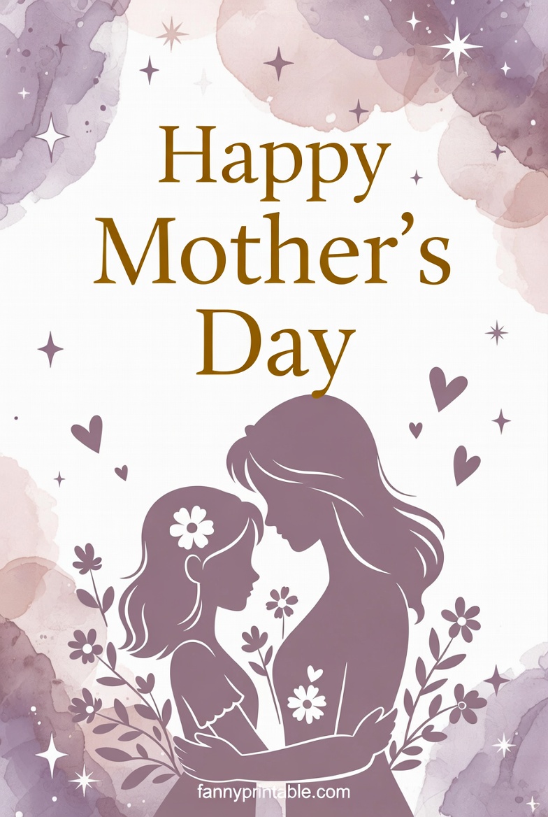 Happy Mother's Day Printable Card (3)