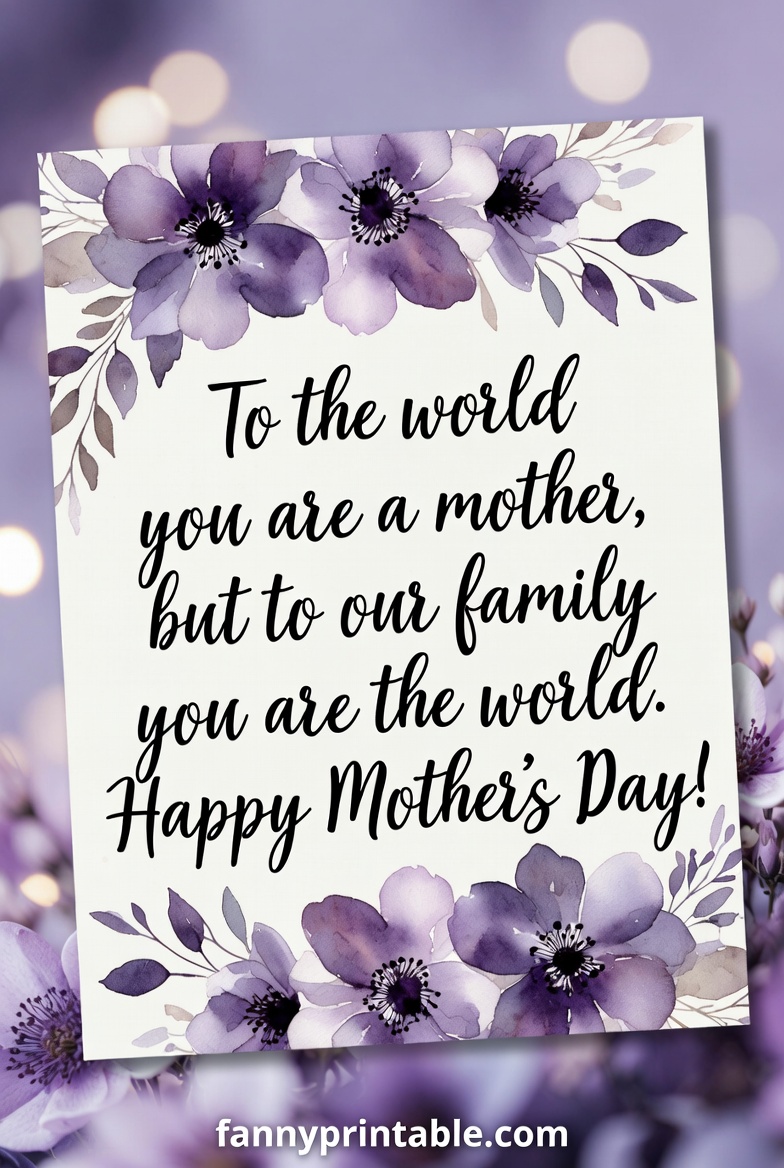 Happy Mother's Day Quotes - Fanny Printable (4)