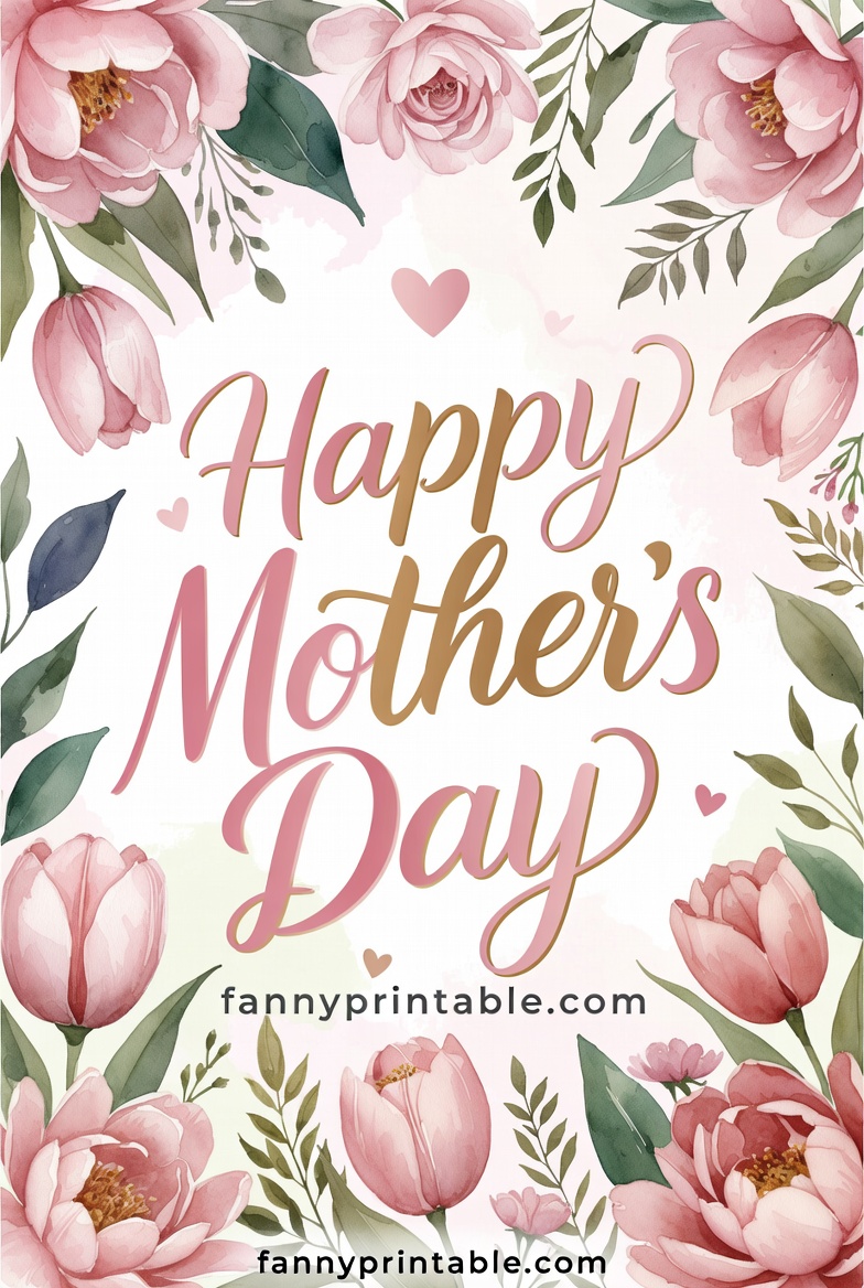 Happy Mothers Day Sign Printable Fanny Printable 3 Happy Mother's Day Sign Printable - Fanny Printable (3)