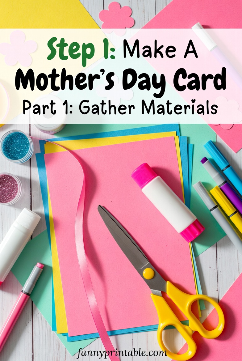 How To Make A Mother's Day Card - Fanny Printable (1)