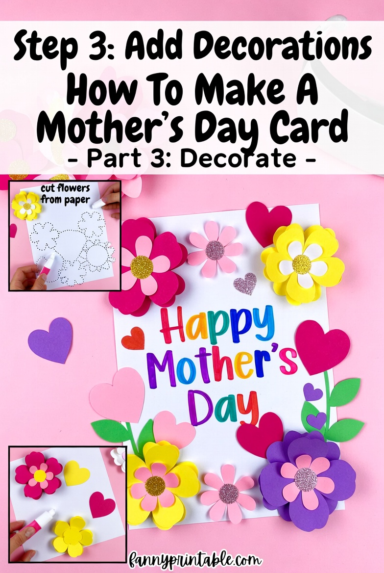 How To Make A Mother's Day Card - Fanny Printable (2)