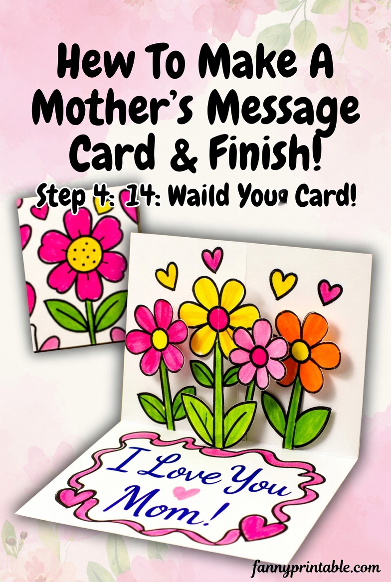 How To Make A Mother's Day Card - Fanny Printable (3)