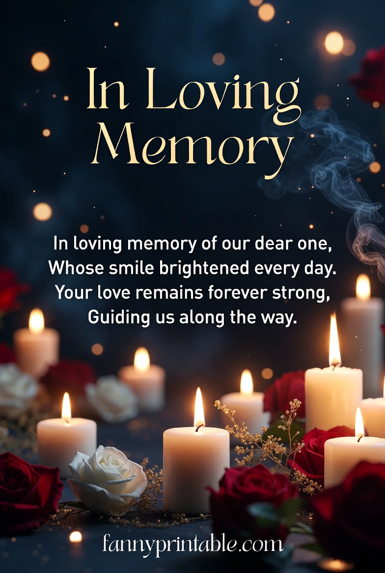 In Loving Memory Memorial Poems for Lost Loved Ones FannyPrintable (3)