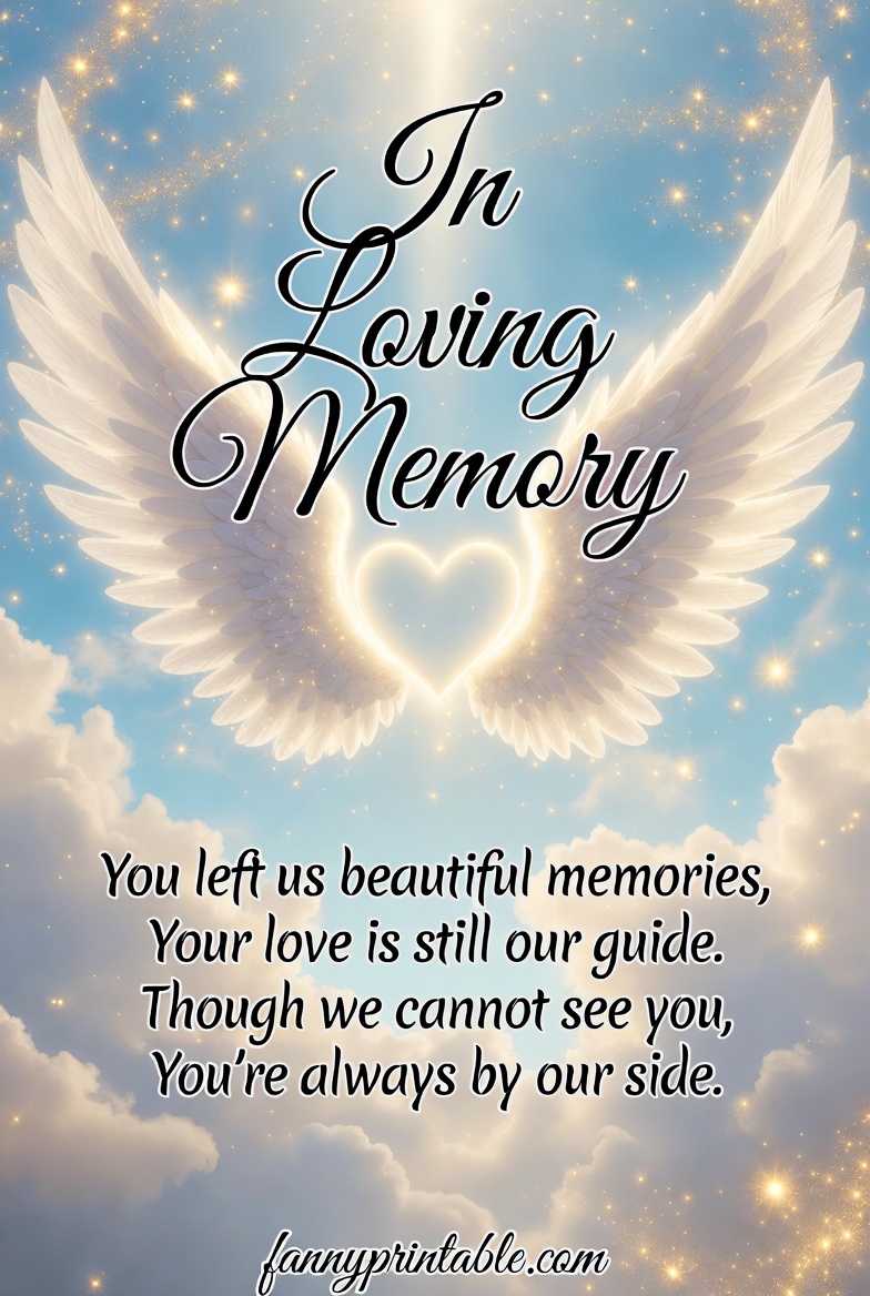 In Loving Memory Memorial Poems for Lost Loved Ones FannyPrintable (4)