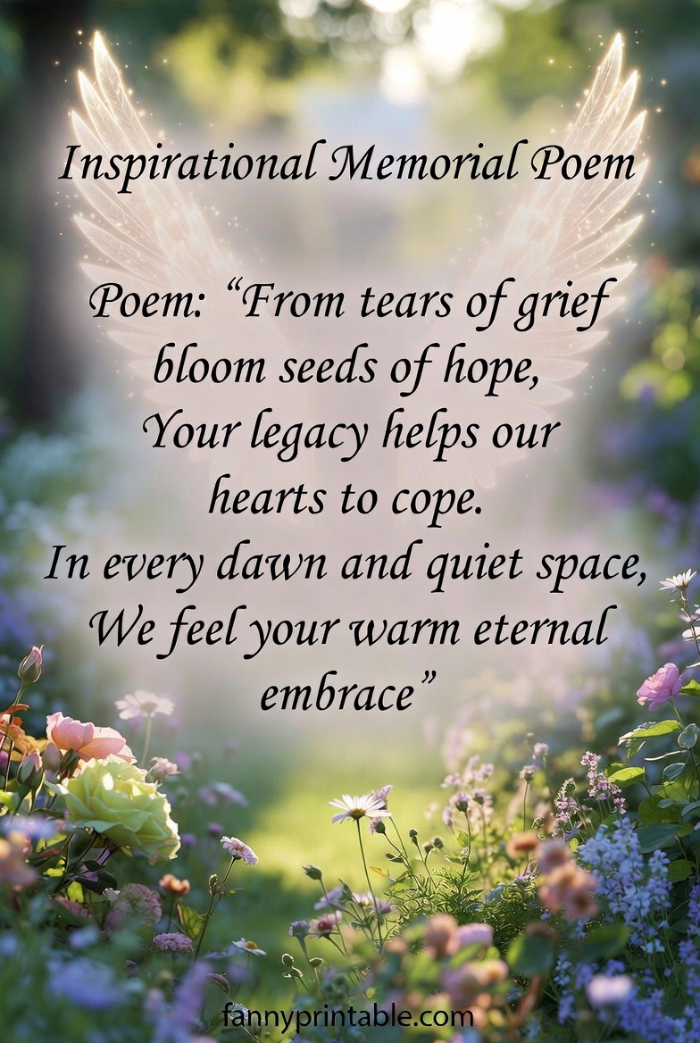 Inspirational Memorial Poems for Comfort and Hope FannyPrintable (4)