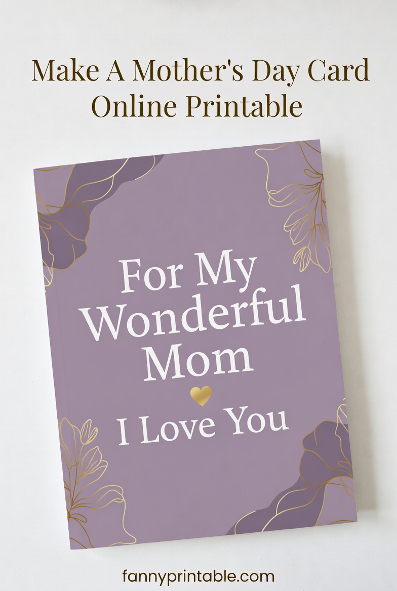 Make A Mother's Day Card Online Printable (3)