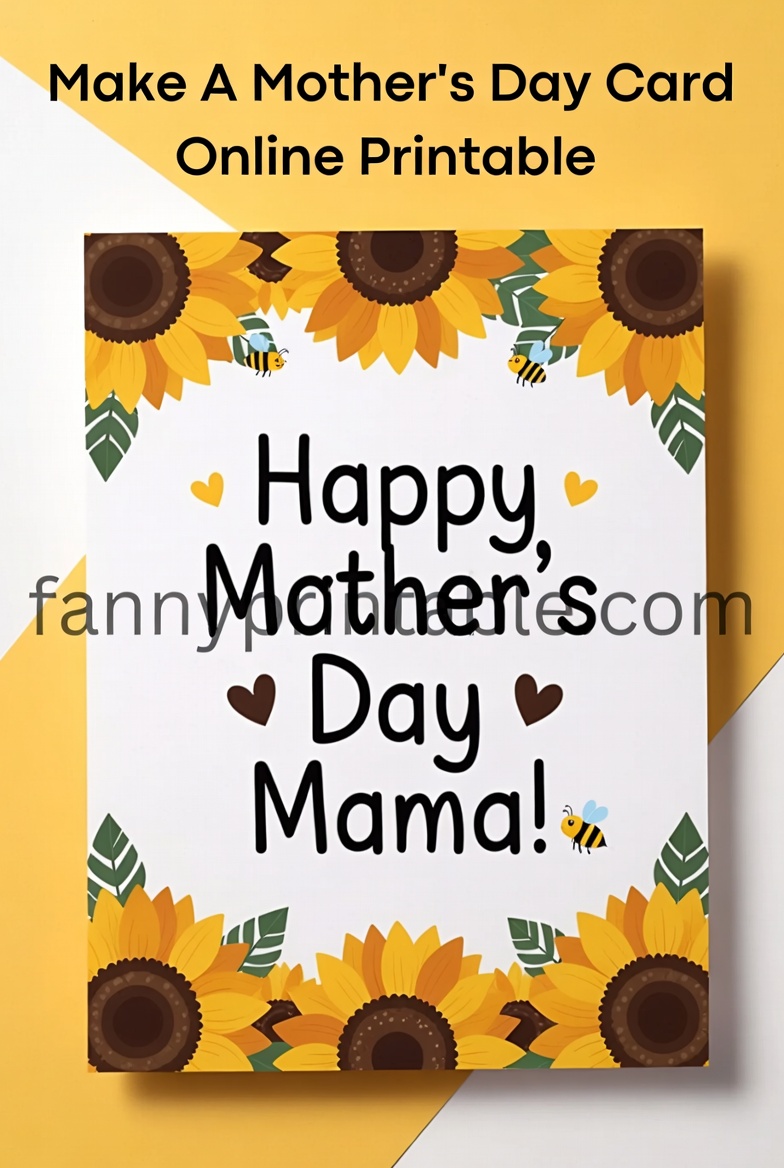 Make A Mother's Day Card Online Printable (4)
