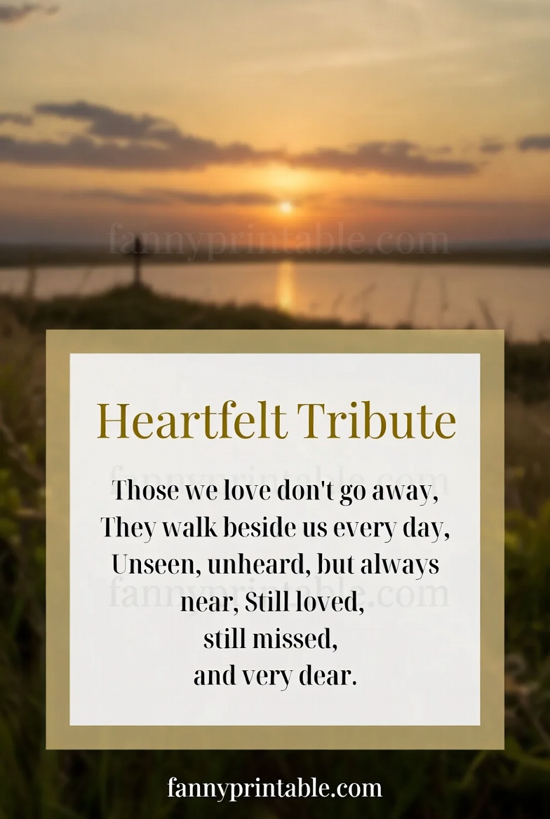 Memorial Card Poems for Heartfelt Tributes FannyPrintable (3)
