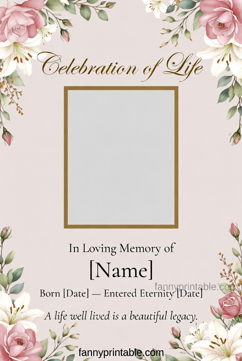 Memorial Cards For Celebration Of Life Printable FannyPrintable.Com 1 Memorial Cards For Celebration Of Life Printable - FannyPrintable.Com (1)