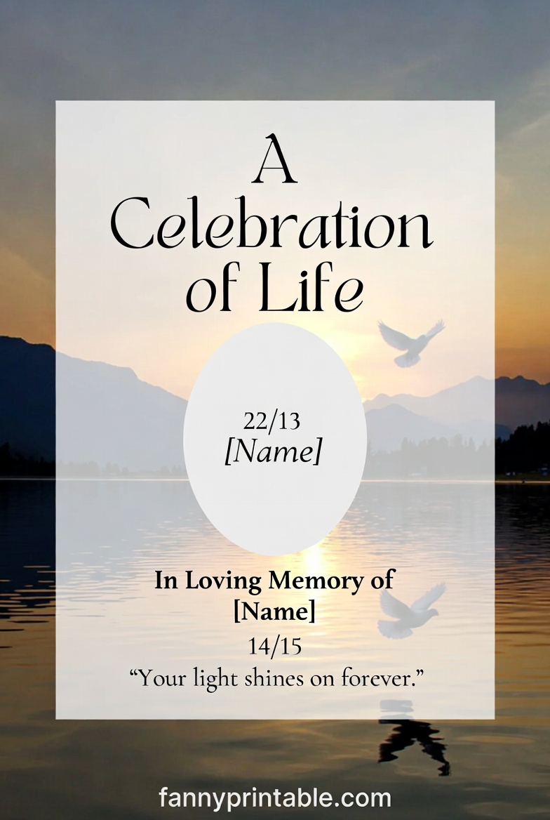 Memorial Cards For Celebration Of Life Printable FannyPrintable.Com 4 Memorial Cards For Celebration Of Life Printable - FannyPrintable.Com (4)