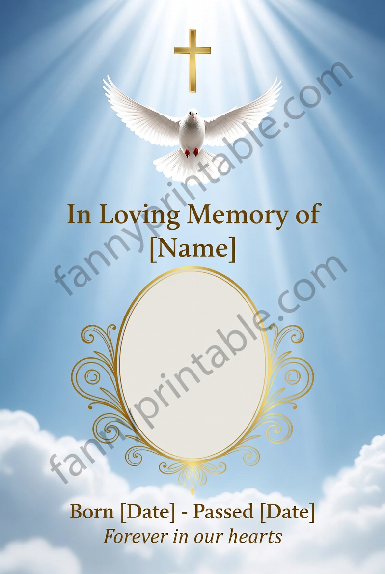Memorial Cards For Funeral Printable FannyPrintable.Com 4 Memorial Cards For Funeral Printable - FannyPrintable.Com (4)