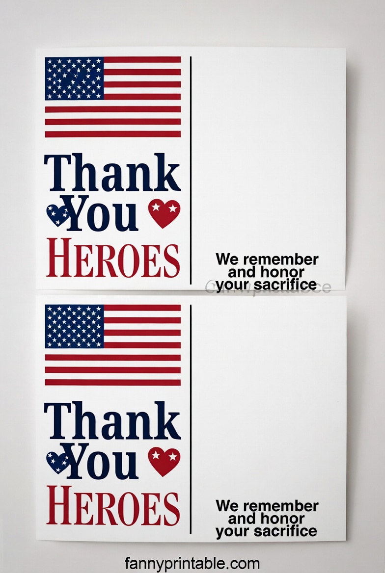 Memorial Day Craft Printable - FannyPrintable.Com (3)