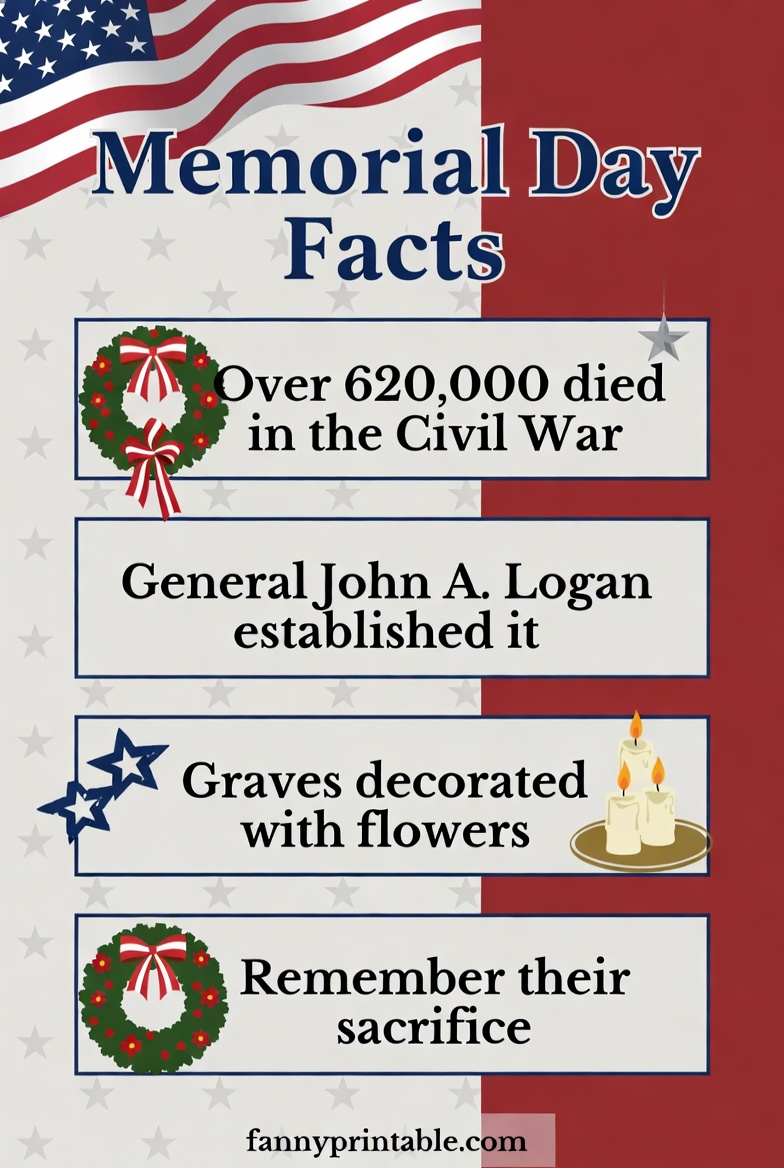 Memorial Day Facts Printable FannyPrintable.Com 2 Memorial Day Facts Printable - FannyPrintable.Com (2)