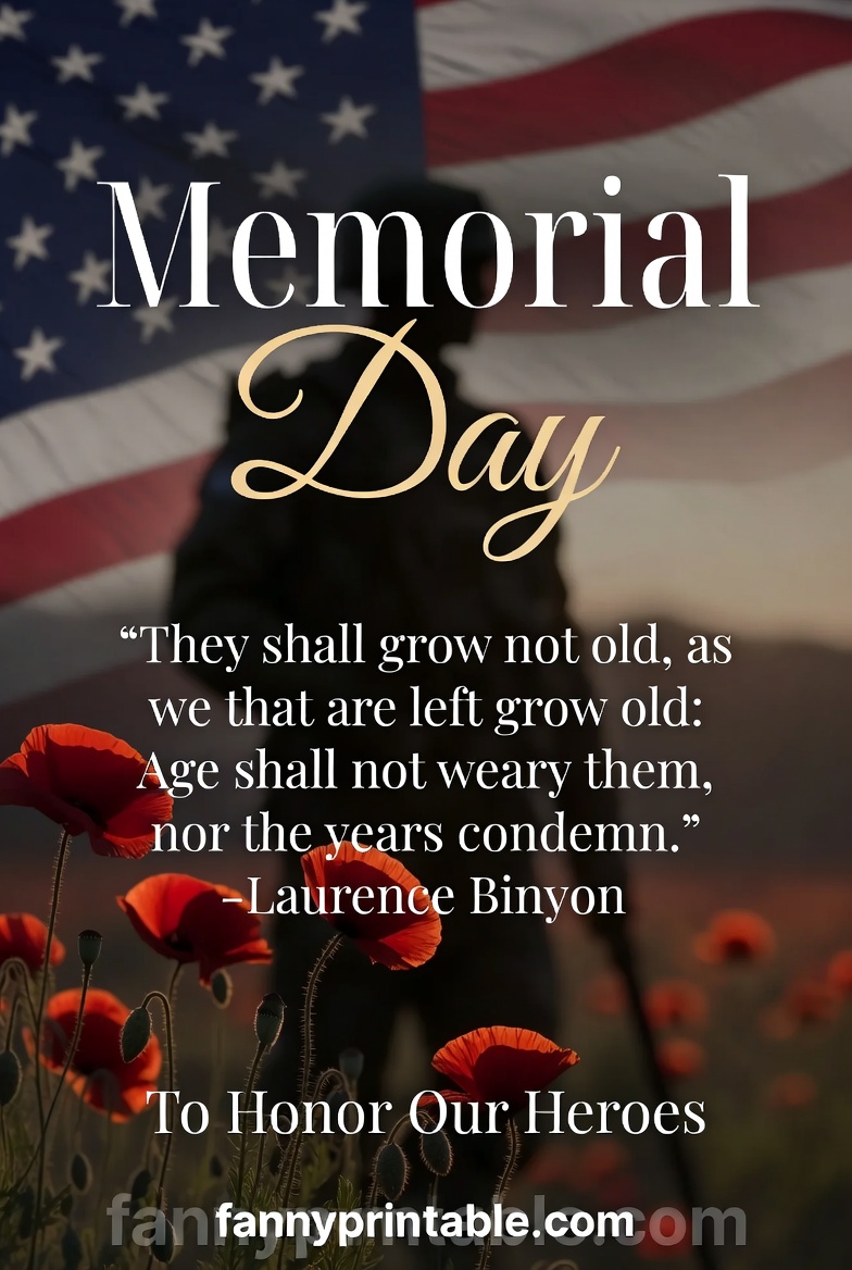 Memorial Day Poems and Quotes to Honor Heroes FannyPrintable (3)