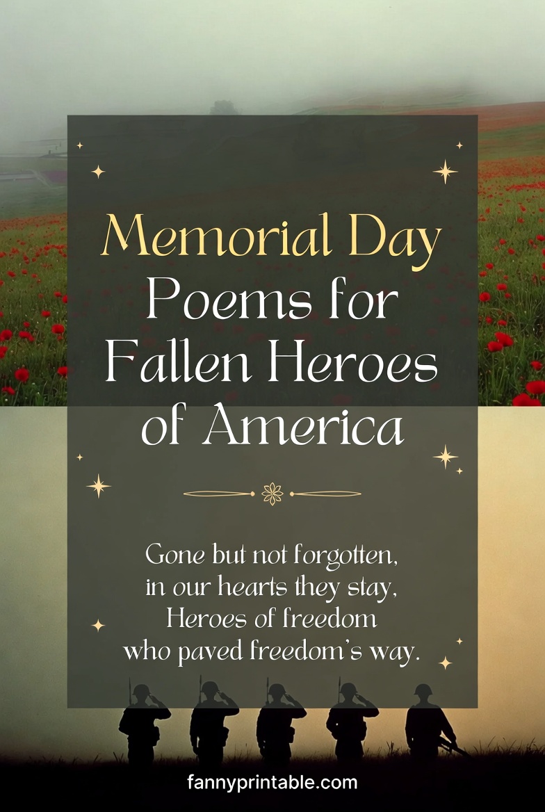 Memorial Day Poems for Fallen Heroes of America FannyPrintable (2)