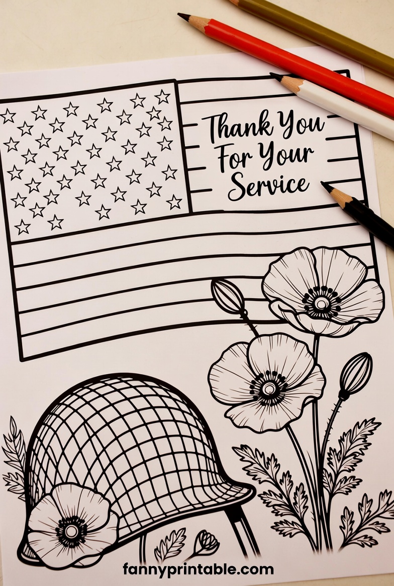 Memorial Day Printables - FannyPrintable.Com (2)