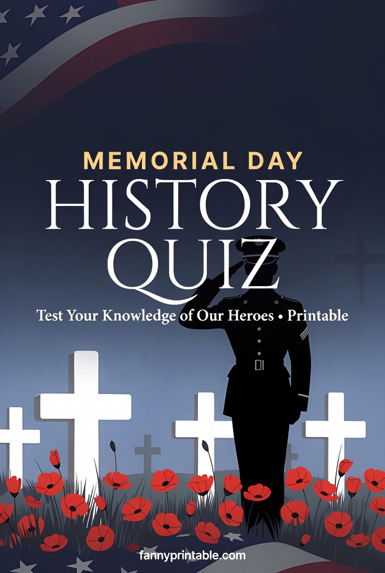 Memorial Day Quiz Printable - FannyPrintable.Com (4)