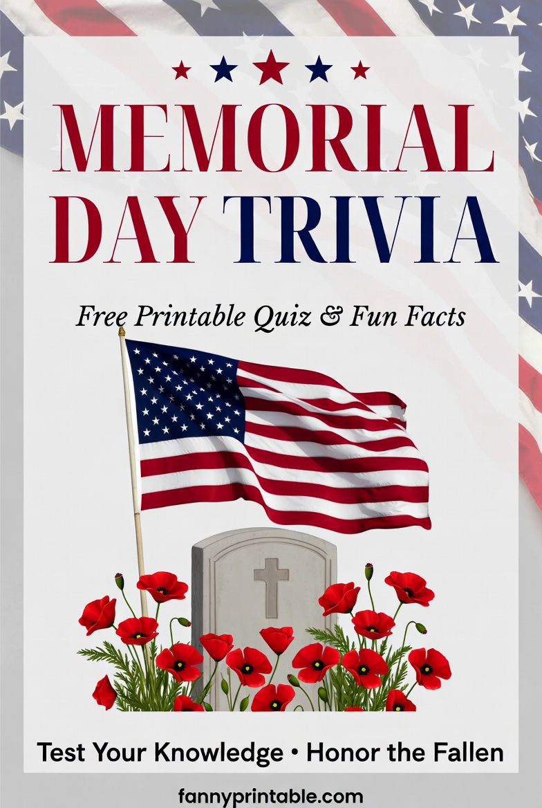 Memorial Day Trivia Printable Free (1)