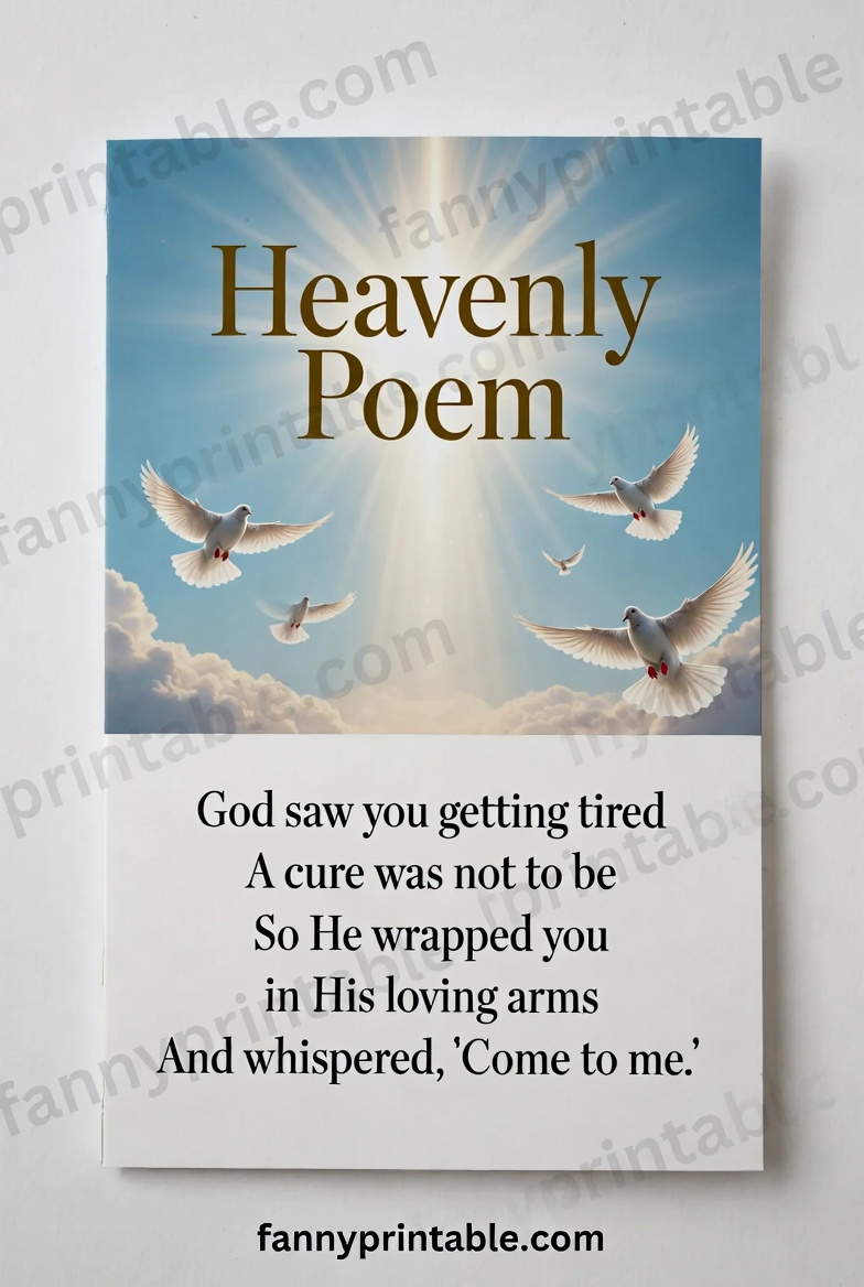 Memorial Folder Poems for Service Programs FannyPrintable (3)