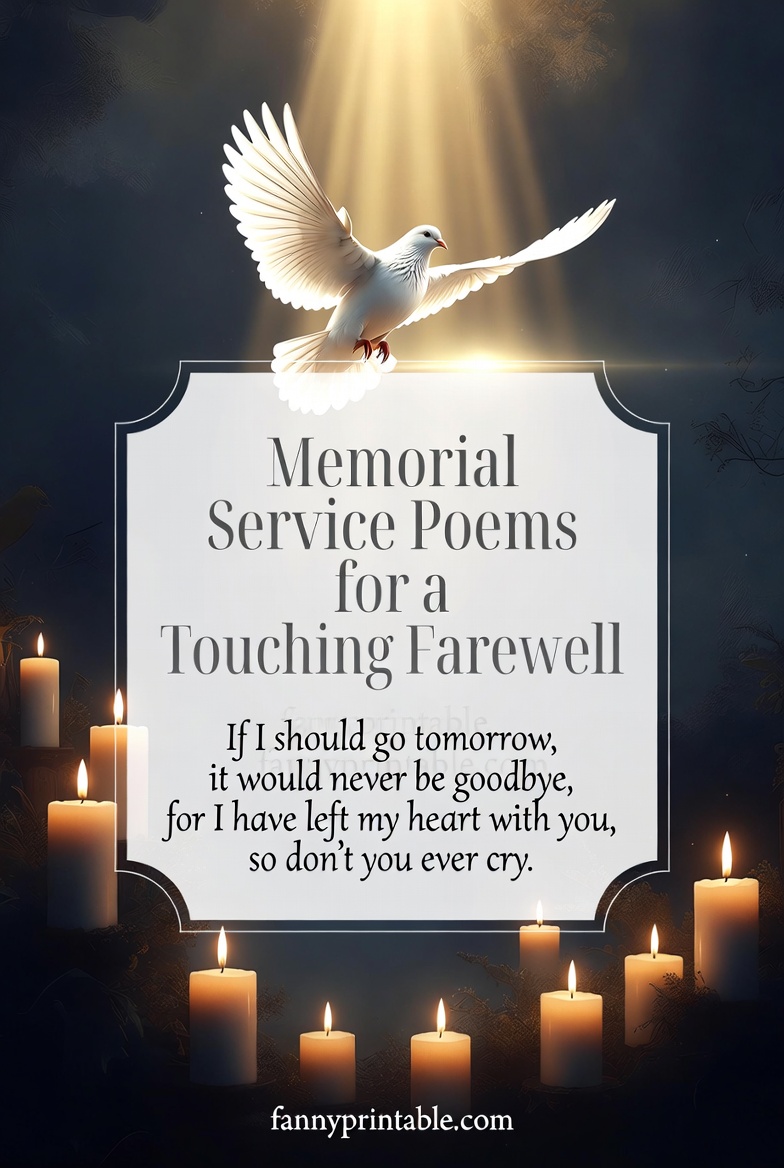 Memorial Service Poems for a Touching Farewell FannyPrintable (3)