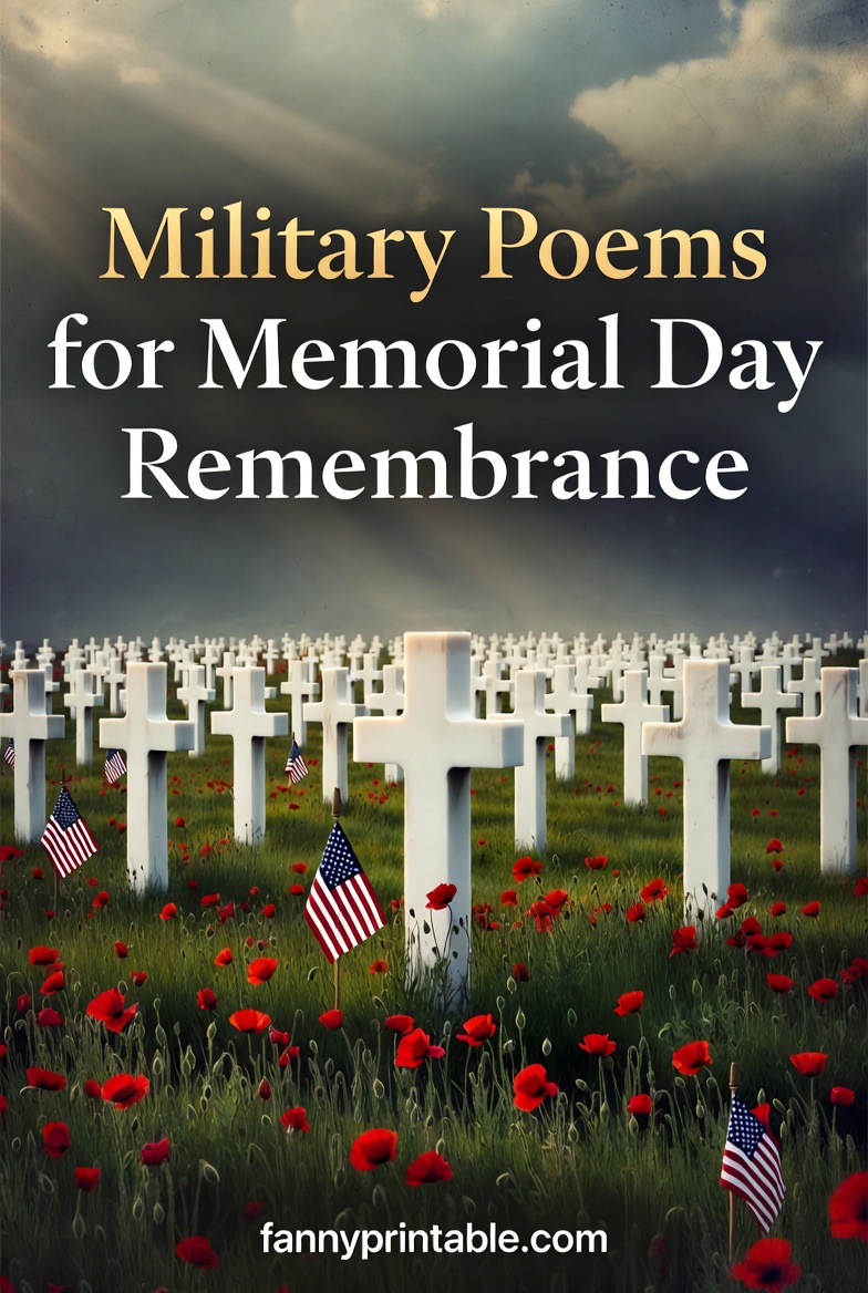 Military Poems for Memorial Day Remembrance FannyPrintable (3)