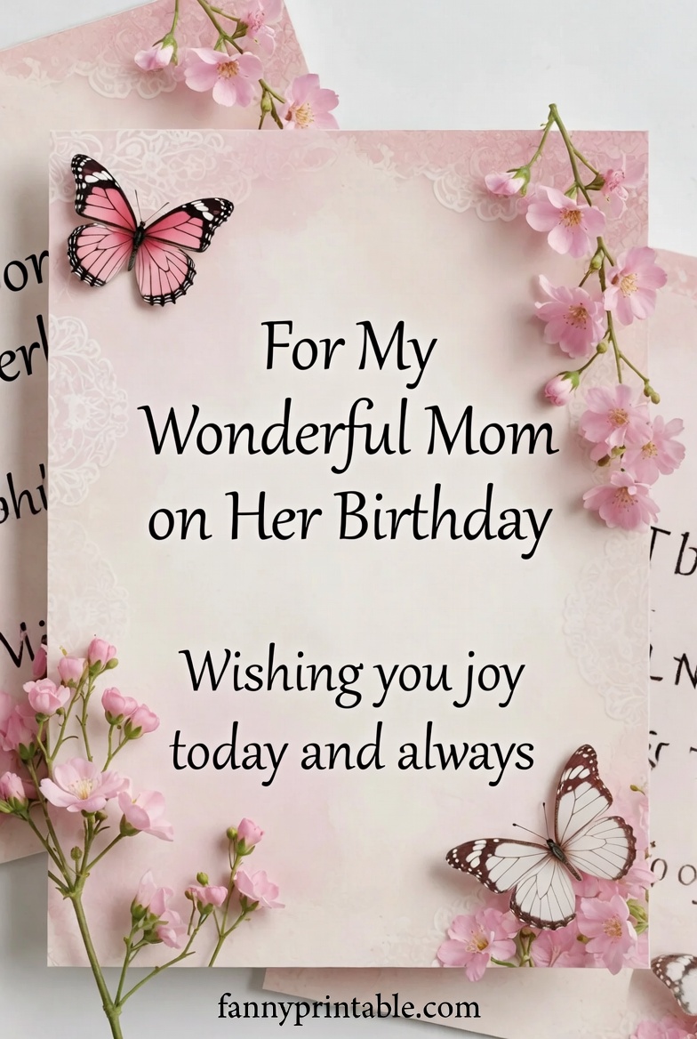 Mother Birthday Card Printable Fanny Printable 1 Mother Birthday Card Printable - Fanny Printable (1)