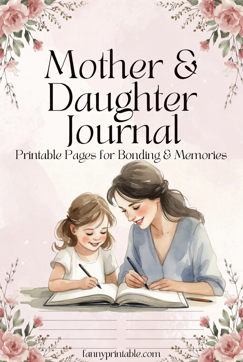 Mother Daughter Journal Printable (1)