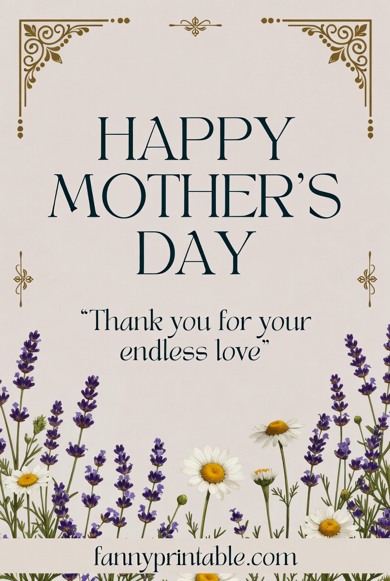 Mother Day Card Printable Fanny Printable 4 Mother Day Card Printable - Fanny Printable (4)