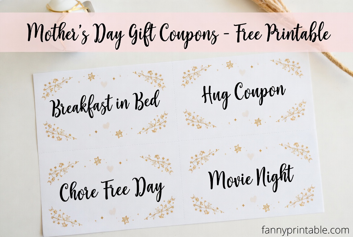 Mother Day Free Printable - Fanny Printable (1)