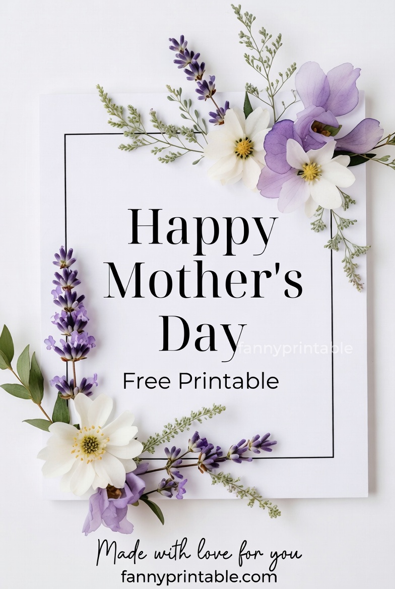 Mother Day Free Printable - Fanny Printable (3)
