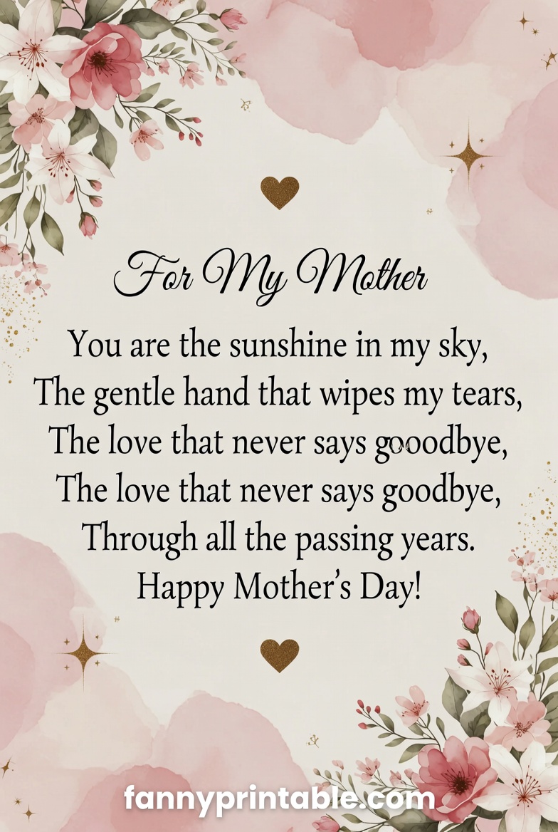 Mother Day Poem In English (1)