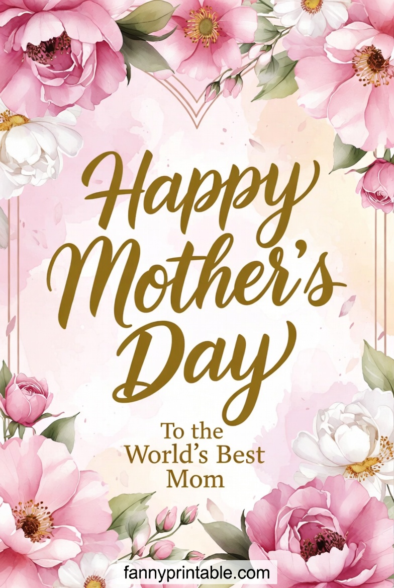 Mother Day Printable Card - Fanny Printable (2)